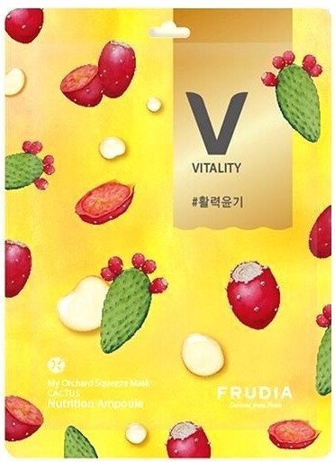 

Frudia Маска для лица тканевая Витализирующая с кактусом 20 мл