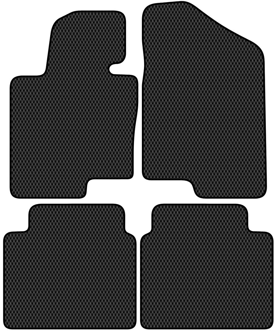 

Комплект ковриков для авто Alicosta Hyundai Sonata VI (седан / YF) 2010 - 2013 (черный, ромб)