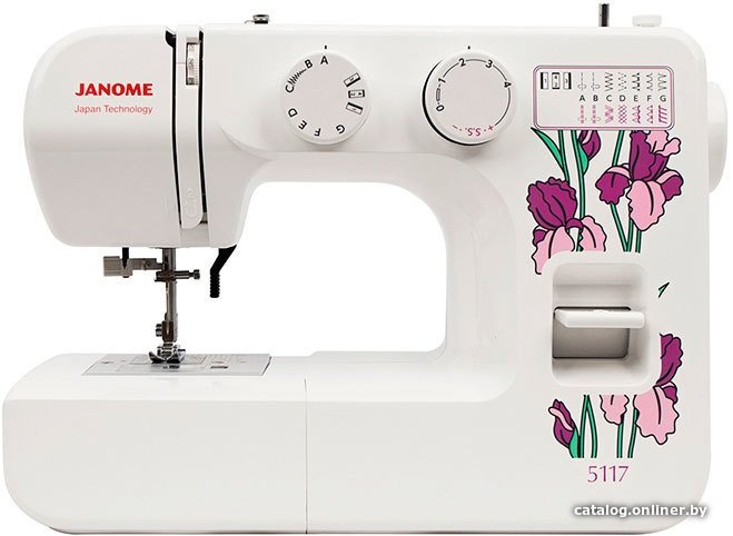 Электромеханическая швейная машина Janome 5117