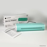 Ламинатор Гелеос ЛМ A4 Модерн (голубой/белый)