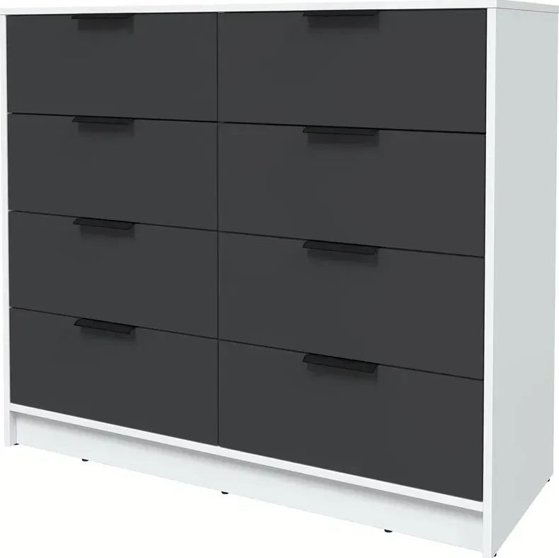 

Комод Интерлиния Концепт КТ-К117 Глосс (белый платинум/пепел)