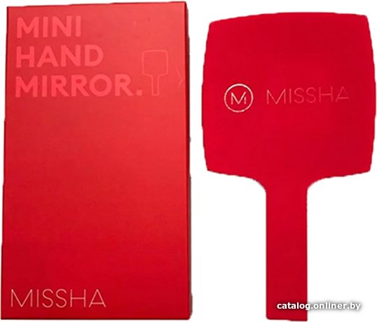 Косметическое зеркало Missha Red Mini Hand Mirror