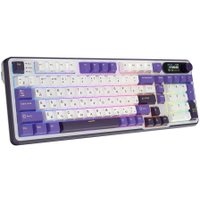 Клавиатура Royal Kludge RK-S98 RGB Blackberry (RK Chartreuse)
