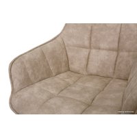 Стул с подлокотниками Aero B815-m COW Latte BK (экокожа, латте)