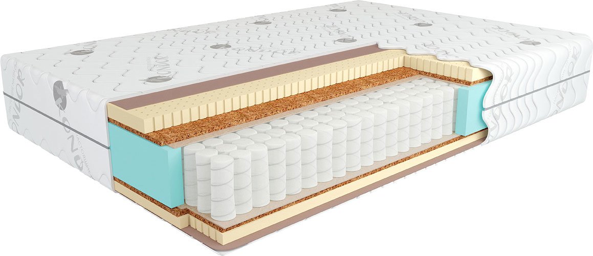 

Матрас Kondor Sidney 2 Medio 140x195 (жаккард)