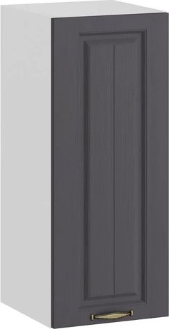 

Шкаф навесной Трия Лина 1ВВ3 с одной дверью (белый/графит)
