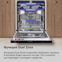 Встраиваемая посудомоечная машина MAUNFELD MLP60230 Light Beam Wi-Fi