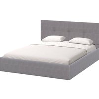 Кровать Mio Tesoro Империал 160x200 (№4/велюр серый) в Борисове