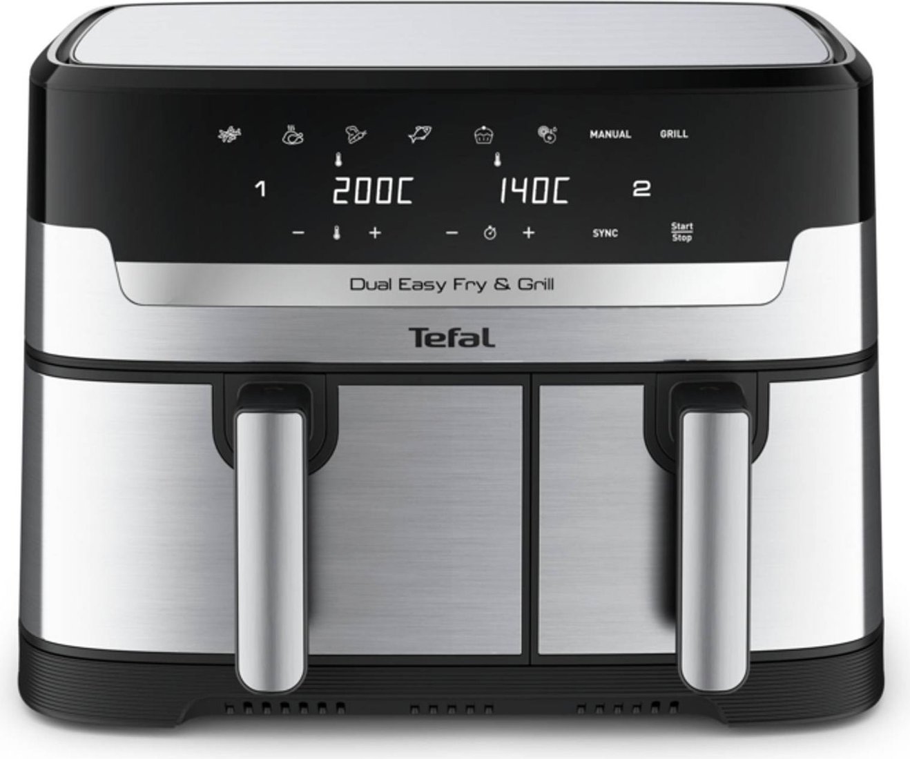 

Аэрогриль (аэрофритюрница) Tefal Dual Easy Fry & Grill EY905D