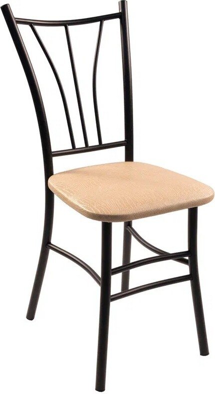 

Стул ВВР Трилогия (бежевый крокодил/черный, экокожа)