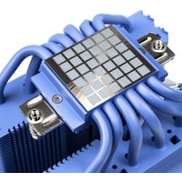 Кулер для процессора Valkyrie DL125 Merlin (белый/синий) в Пинске