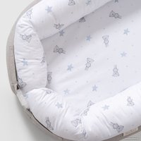 Матрас-кокон Perina Soft Cotton гнездышко ГН-02.6 (серый)