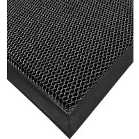 Придверный коврик Qingdao Graceline Кольчуга (43x76, Black-Grey)