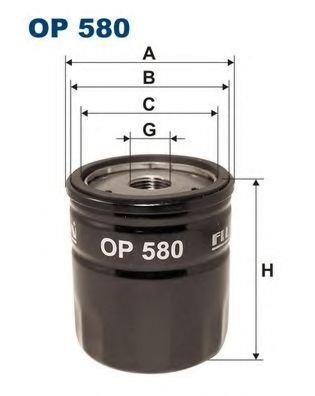

Масляный фильтр Filtron OP580