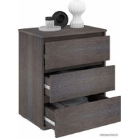 Комод Кортекс-мебель Бари 60 3ш (береза/береза/береза)
