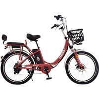 Электровелосипед Smart8 Venera Lite (коричневый)