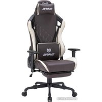 Игровое (геймерское) кресло Brave Hulk Dark Grey/Milk (темно-серый/молочный)