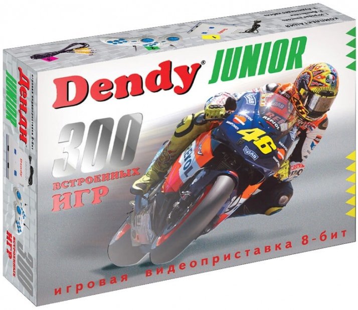 

Игровая приставка Dendy Junior (300 игр)