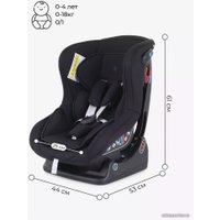 Детское автокресло Rant Pilot Active Line LB777 (черный)