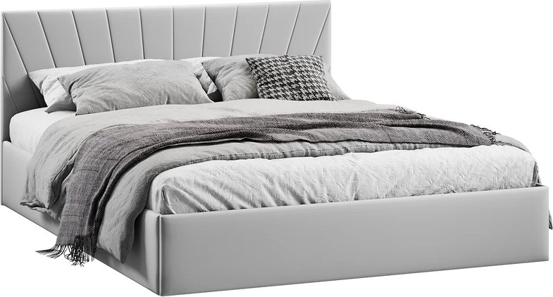 

Кровать Трия Эвори Тип 1 с подъемным механизмом 160x200 (велюр Confetti Silver)