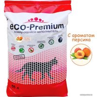 Наполнитель для туалета Eco-Premium с ароматом персика 55 л