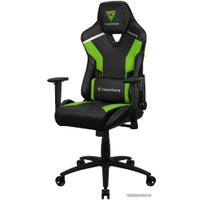 Игровое (геймерское) кресло ThunderX3 TC3 Neon Green (черный/зеленый)