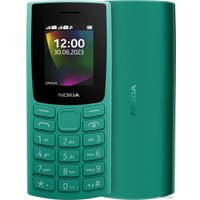 Кнопочный телефон Nokia 106 (2023) Dual SIM TA-1564 (зеленый)