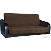 Диван Асмана Премьер (астра 14/кожзам коричневый)