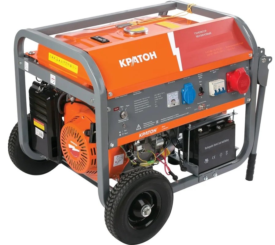 

Бензиновый генератор Кратон GG-6500-3РEM