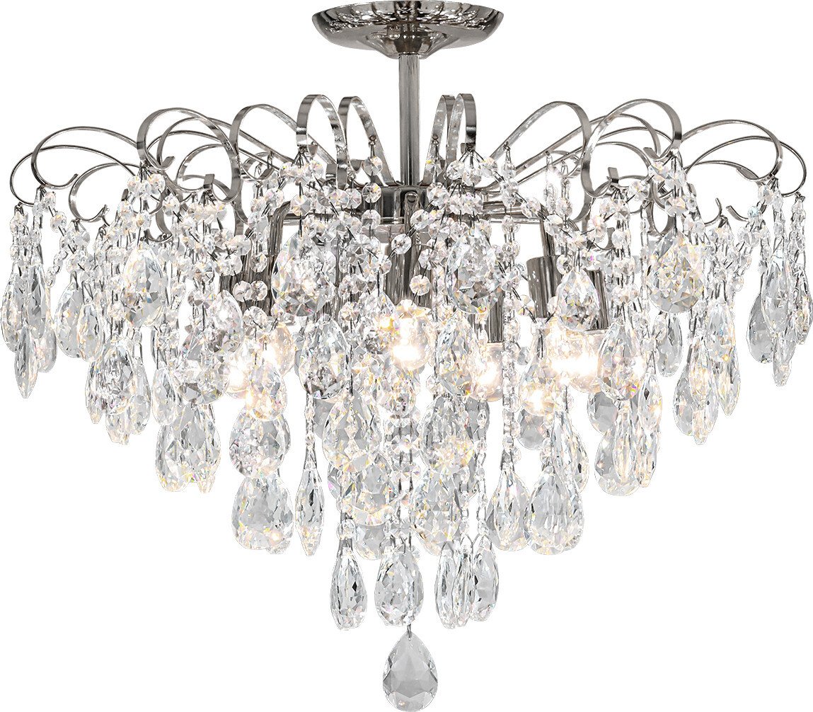 

Подвесная люстра Escada Crown 1113/7PL E27*60W Chrome