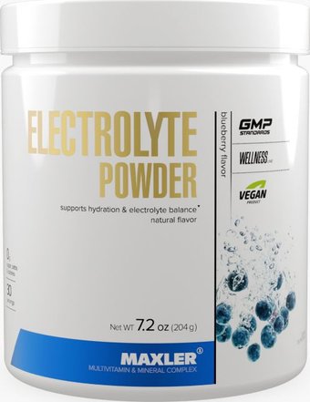 БАД Maxler Электролитный порошок (204 г, натуральный)