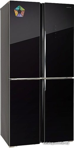 Четырёхдверный холодильник Hiberg RFQ-490DX NFGB