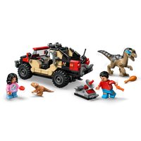 Конструктор LEGO Jurassic World Побег Раптора по бездорожью 76972