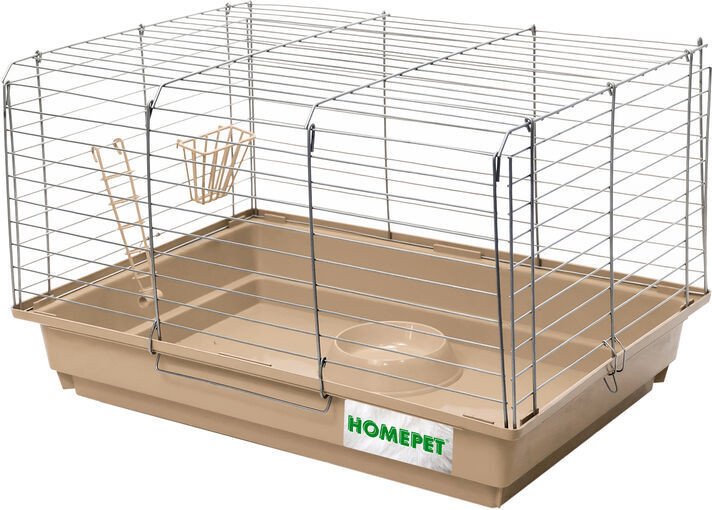 

Клетка Homepet №2 81585 (бежевый/хром)