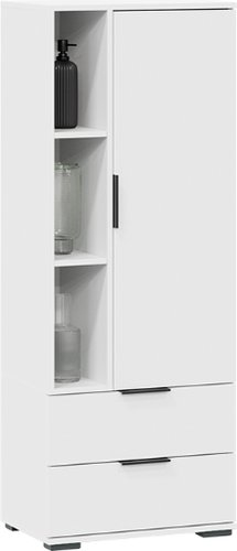 Шкаф-витрина Трия Агата исп.2 (белый ясень)