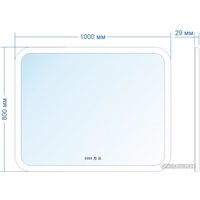 Зеркало Doratiz Ева 100x80 2711.917