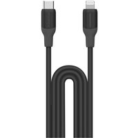 Кабель Momax DL53D 1-Link Flow LC USB Type-C - Lightning (1.2 м, черный)