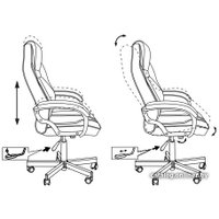 Игровое (геймерское) кресло Zombie Viking 6 Knight (коричневый/бежевый) в Бресте