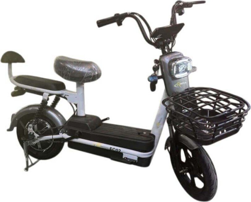 

Электроскутер NOVA EC02 (серый, без цепи)