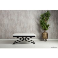 Стол-трансформер Levmar Accord D78/S53 (белый/черный)