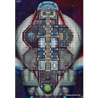 Карточная игра Мир Хобби Starfinder. Игровое поле Рассветная дева