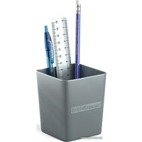 Настольный набор Erich Krause Base Ice Metallic 55690 серебряный (18 предм)