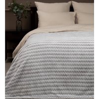 Плед Tex Republic Absolute Зигзаг двухцветный Flannel 200x220 92574 (серый)
