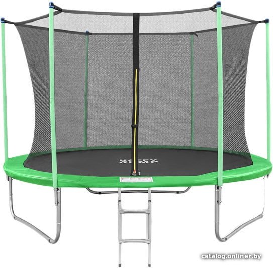 

Батут Happy Jump 10ft-i Pro 312 см с внутренней сеткой и лестницей