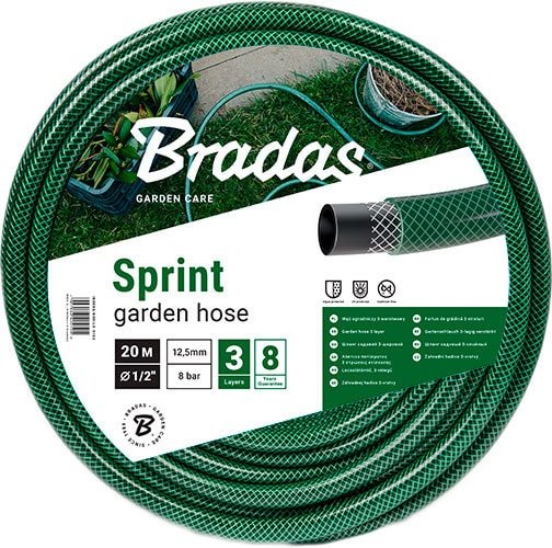 

Шланг Bradas Sprint 15 мм (5/8", 20 м) [WFS5/820]