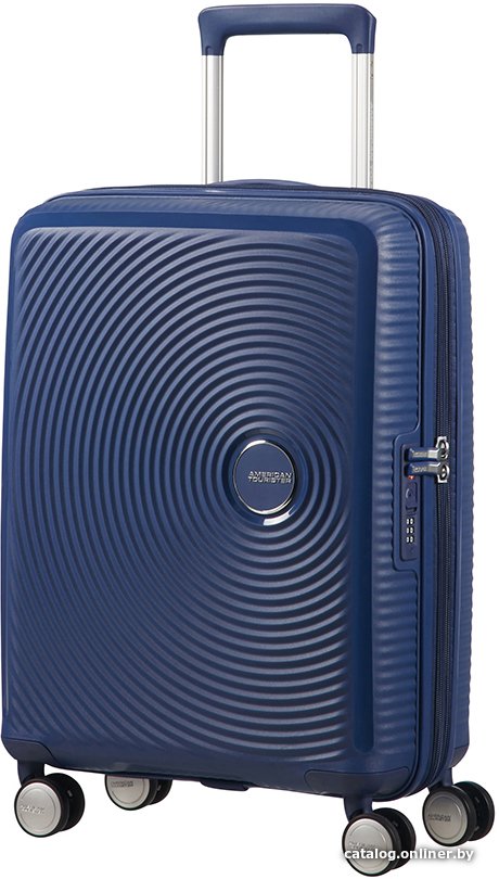 Чемодан-спиннер American Tourister Soundbox Midnight Navy 55 см