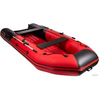 Моторно-килевая лодка Таймень NX 3600 НДНД Pro (красный/черный)
