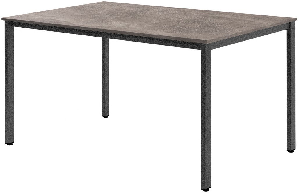 

Кухонный стол Millwood Сеул Л 130x80x75 (бетон/графит)
