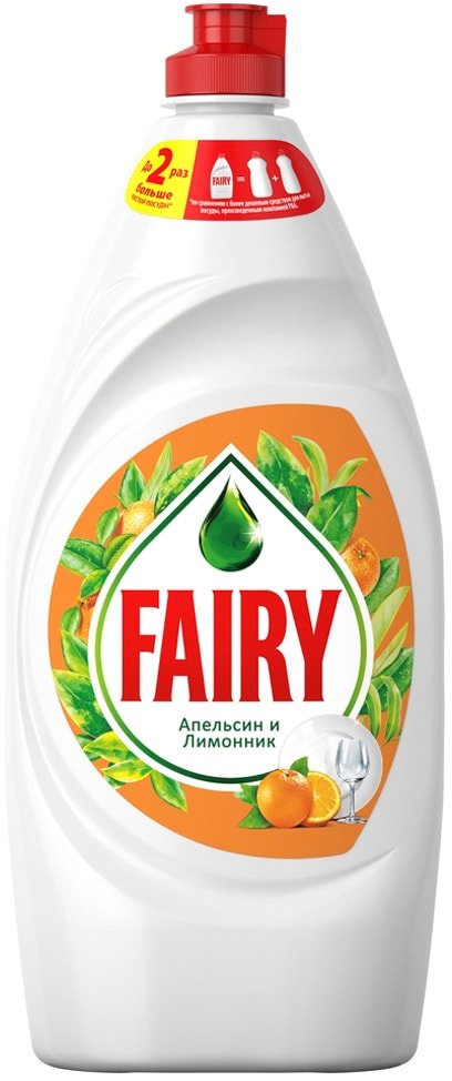 

Средство для мытья посуды Fairy Апельсин и лимонник 900 мл