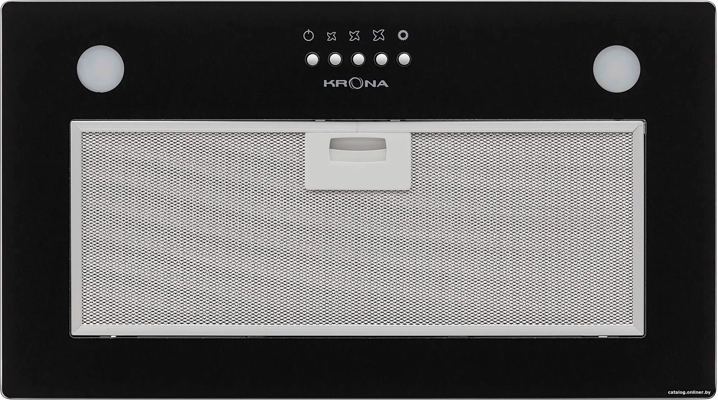 Кухонная вытяжка Krona Arven 500 Black PB (черный)